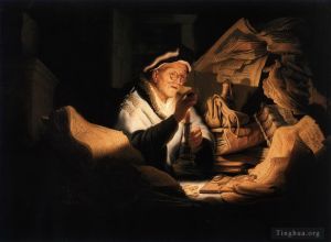 Rembrandt Harmenszoon van Rijn œuvres - L'homme riche de la parabole