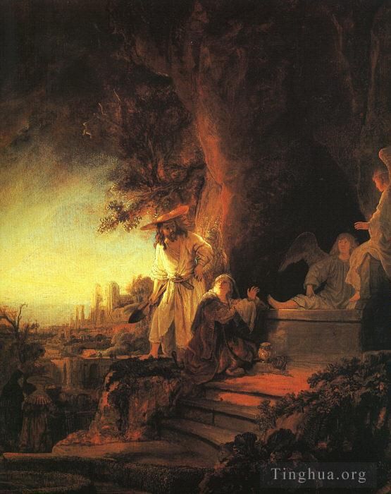 Rembrandt Harmenszoon van Rijn Peinture à l'huile - Le Christ ressuscité apparaissant à Marie-Madeleine