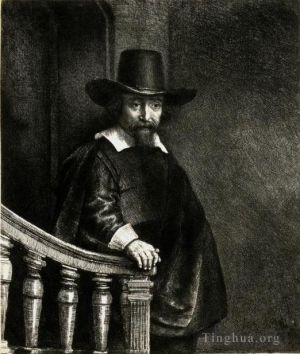 Rembrandt Harmenszoon van Rijn œuvres - Ephraim Bonus Médecin juif SIL