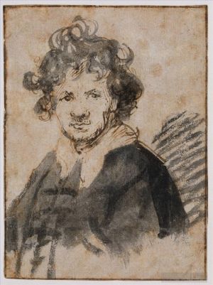 Rembrandt Harmenszoon van Rijn œuvres - Autoportrait 16289