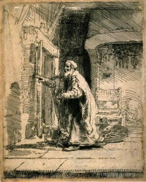 Rembrandt Harmenszoon van Rijn œuvres - La cécité de Tobit SIL