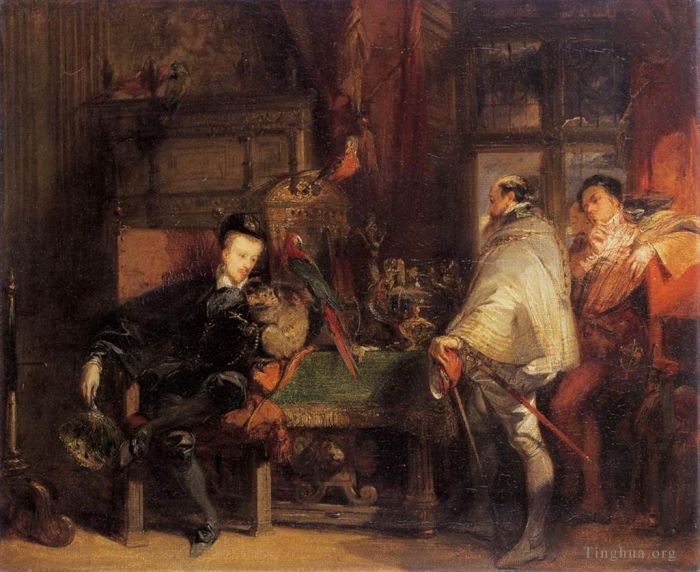 Richard Parkes Bonington Peinture à l'huile - Henri III