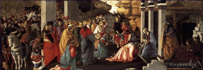 Sandro Botticelli Types de peintures - Adoration des mages