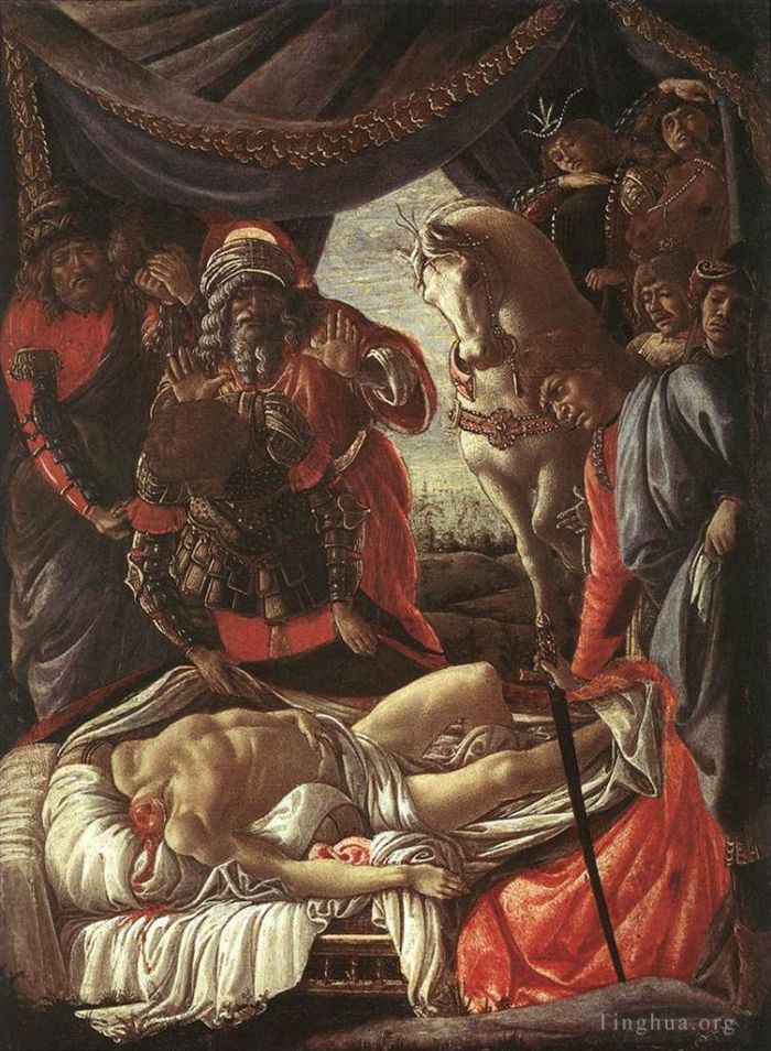 Sandro Botticelli Types de peintures - Découverte du meurtre d'Holopherne