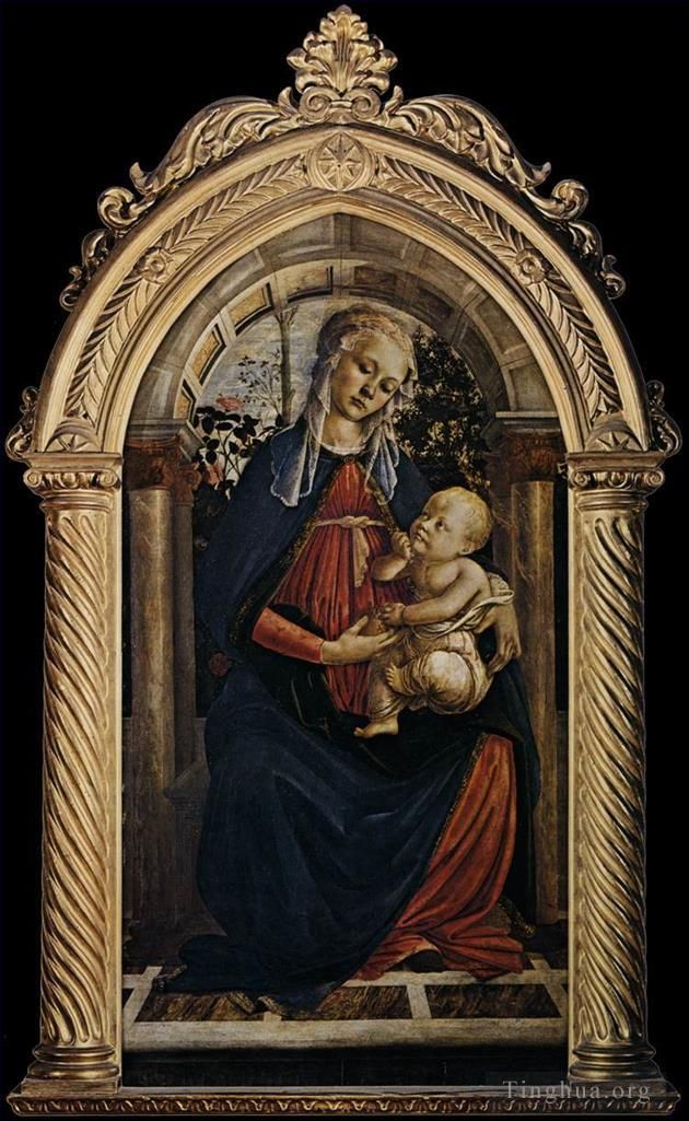 Sandro Botticelli Types de peintures - Madone de la Roseraie
