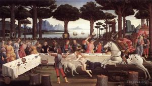 Sandro Botticelli œuvres - Nastagio troisième