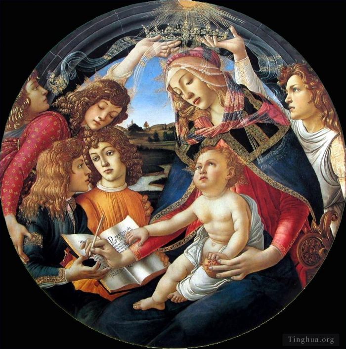 Sandro Botticelli Types de peintures - Madone du Magnificat