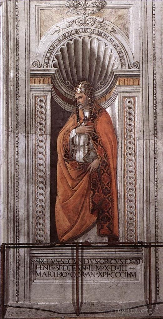 Sandro Botticelli Types de peintures - Sixte II