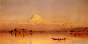 Sanford Robinson Gifford œuvres - 5 Baie du mont Rainier de Tacoma