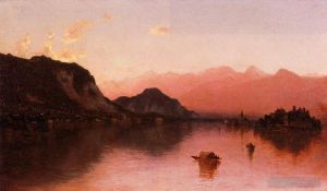 Sanford Robinson Gifford œuvres - Isola Bella Lago Maggiore un croquis