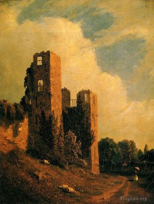 Sanford Robinson Gifford œuvres - Château de Kenilworth