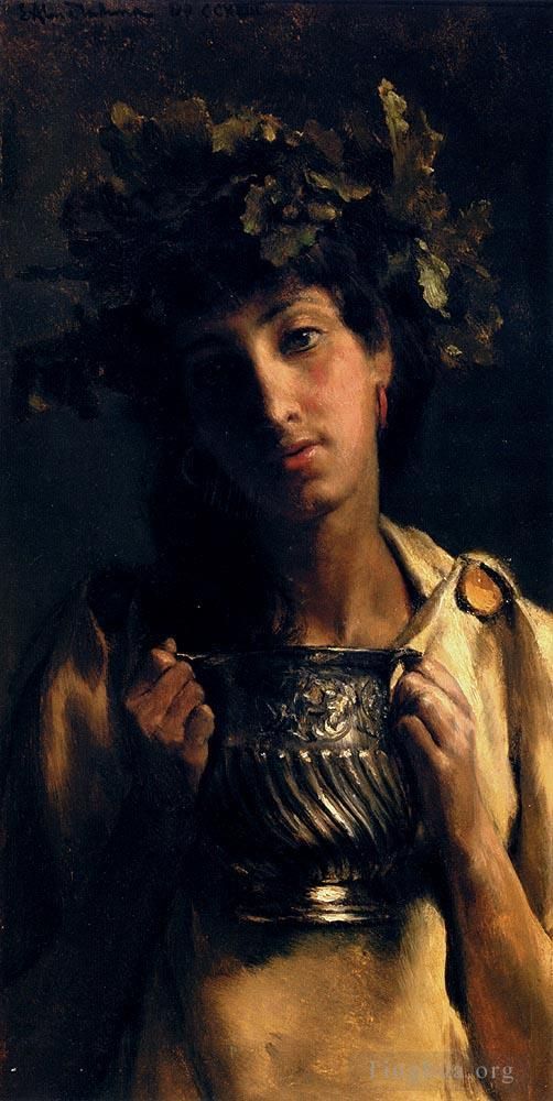 Sir Lawrence Alma-Tadema Peinture à l'huile - Un prix pour le corps des artistes