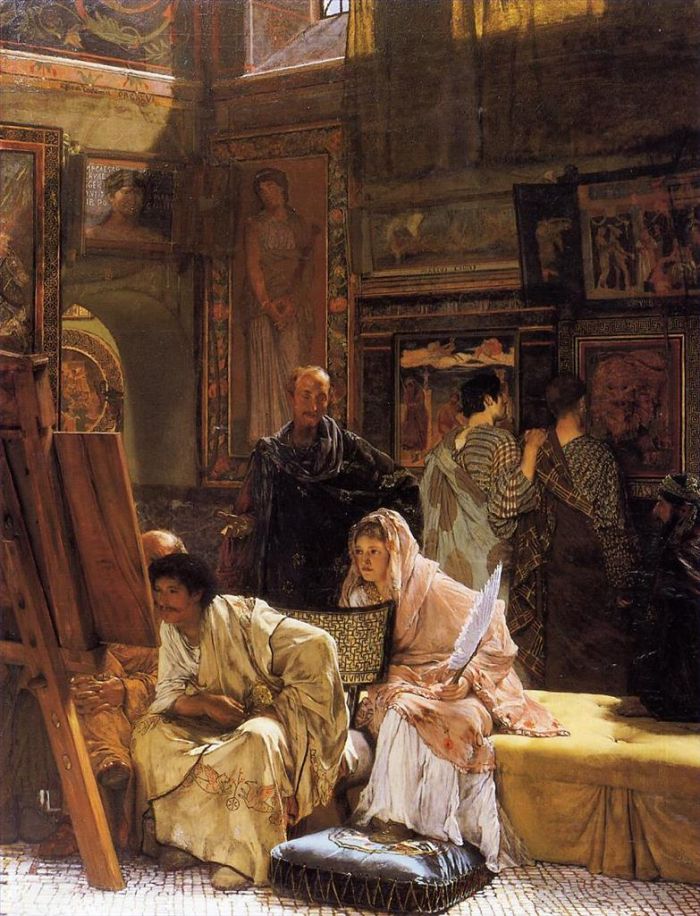 Sir Lawrence Alma-Tadema Peinture à l'huile - La galerie de photos