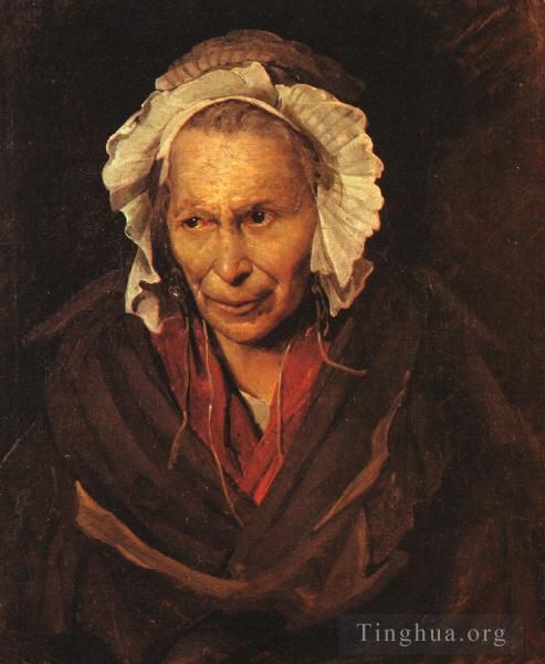 Théodore Géricault Peinture à l'huile - Femme folle CGA