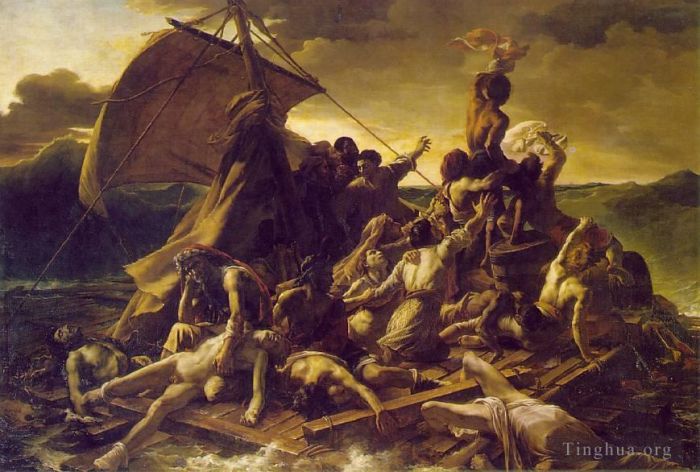 Théodore Géricault Peinture à l'huile - Radeau de la méduse MHA