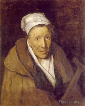 Théodore Géricault œuvres - Femme avec une manie de jeu MHA