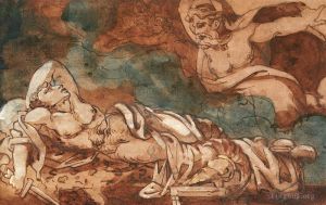 Théodore Géricault œuvres - Le Songe D'Enée