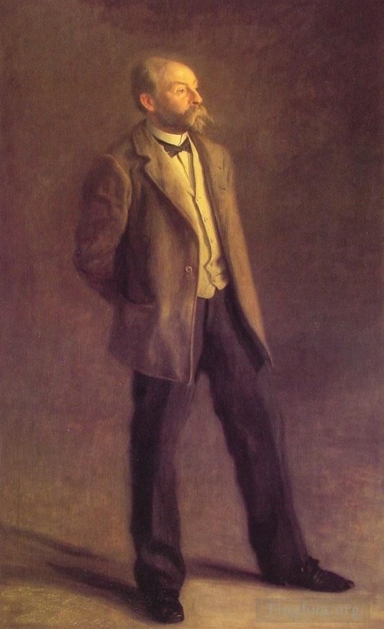 Thomas Cowperthwait Eakins Peinture à l'huile - John McLure Hamilton