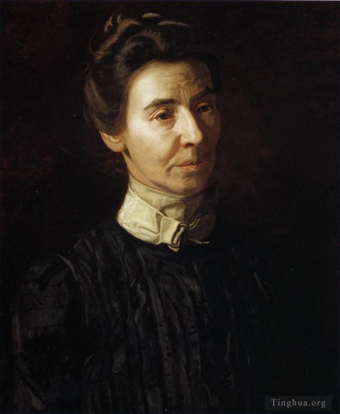 Thomas Cowperthwait Eakins Peinture à l'huile - Portrait de Mary Adeline Williams