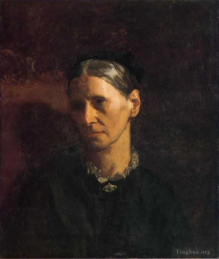 Thomas Cowperthwait Eakins Peinture à l'huile - Portrait de Mme James W Crowell