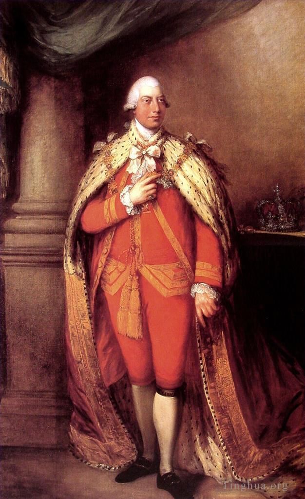 Thomas Gainsborough Peinture à l'huile - Roi George III