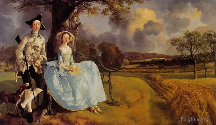 Thomas Gainsborough Peinture à l'huile - M. et Mme Andrews
