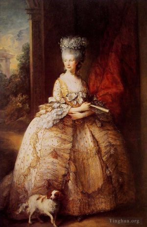 Thomas Gainsborough œuvres - Reine Charlotte