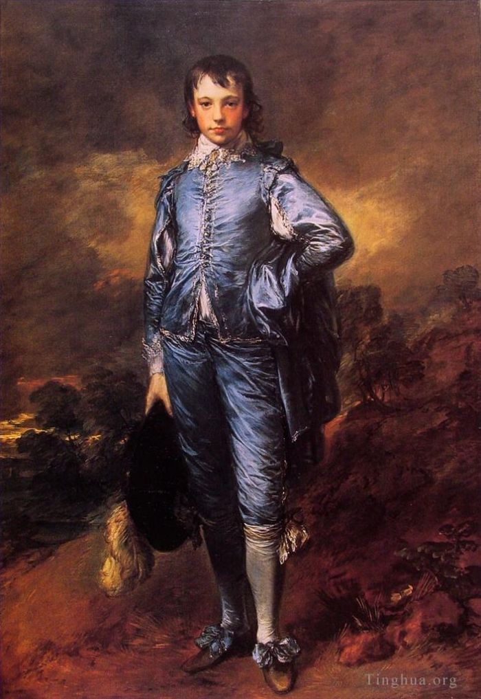 Thomas Gainsborough Peinture à l'huile - Le garçon bleu Jonathan Buttall
