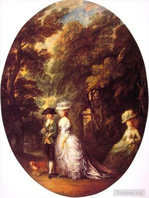 Thomas Gainsborough œuvres - Le duc et la duchesse de Cumberland