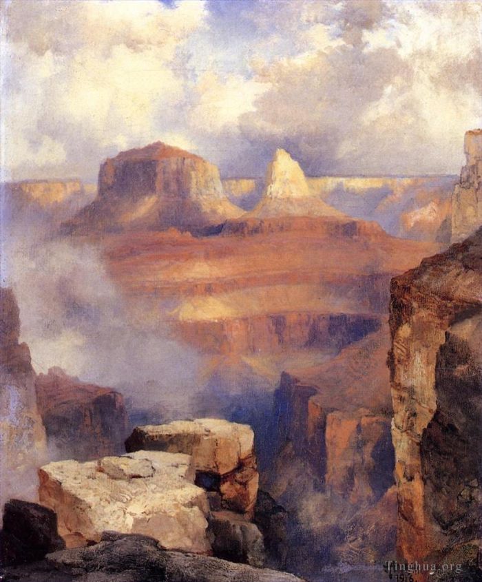 Thomas Moran Peinture à l'huile - Grand Canyon2