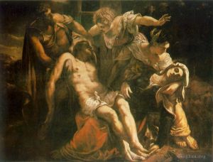 Tintoretto œuvres - Descente de croix
