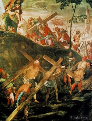 Tintoretto œuvres - La montée au Calvaire