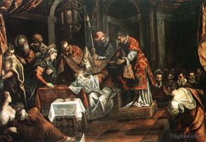 Tintoretto œuvres - La circoncision