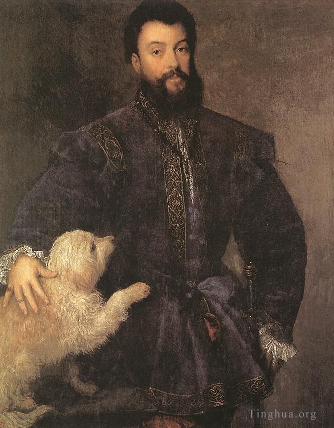 Titien Peinture à l'huile - Federigo Gonzaga, duc de Mantoue