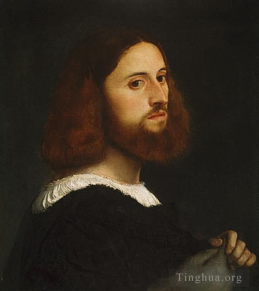 Titien Peinture à l'huile - Portrait d'un homme 151Le Met