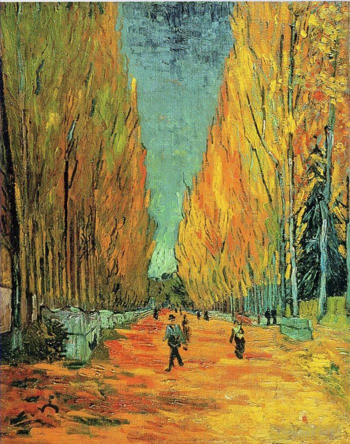 Vincent Willem Van Gogh Peinture à l'huile - Alychamps