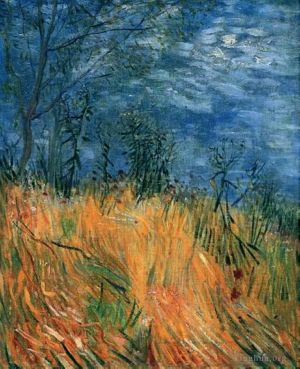 Vincent Willem Van Gogh œuvres - Bordure d'un champ de blé avec des coquelicots