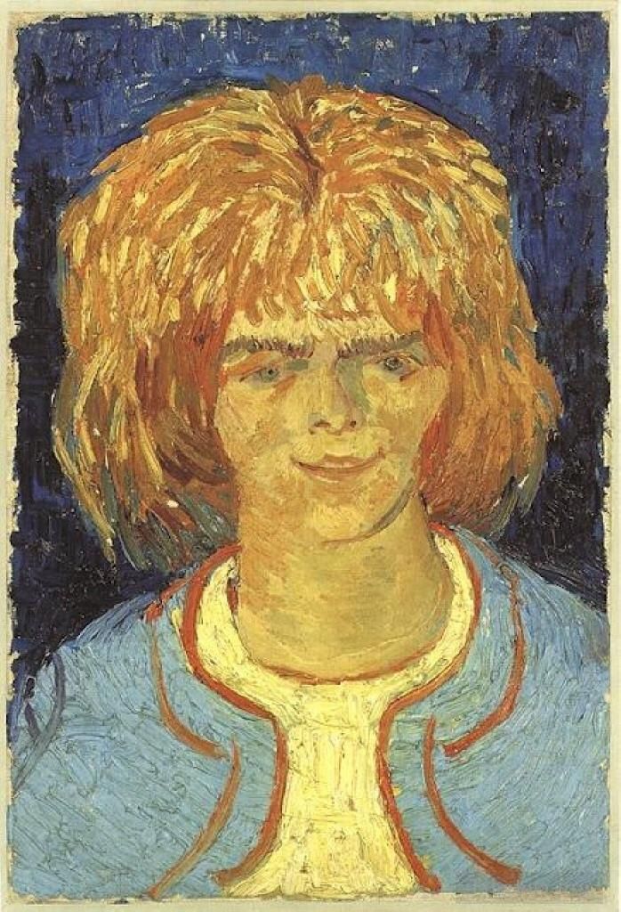 Vincent Willem Van Gogh Peinture à l'huile - Fille aux cheveux ébouriffés