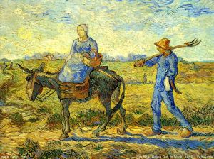 Vincent Willem Van Gogh œuvres - Matin, aller au travail