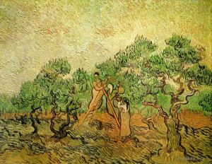 Vincent Willem Van Gogh œuvres - Cueillette d'olives 3