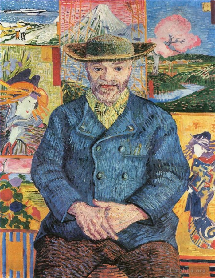 Vincent Willem Van Gogh Peinture à l'huile - Père Tanguy