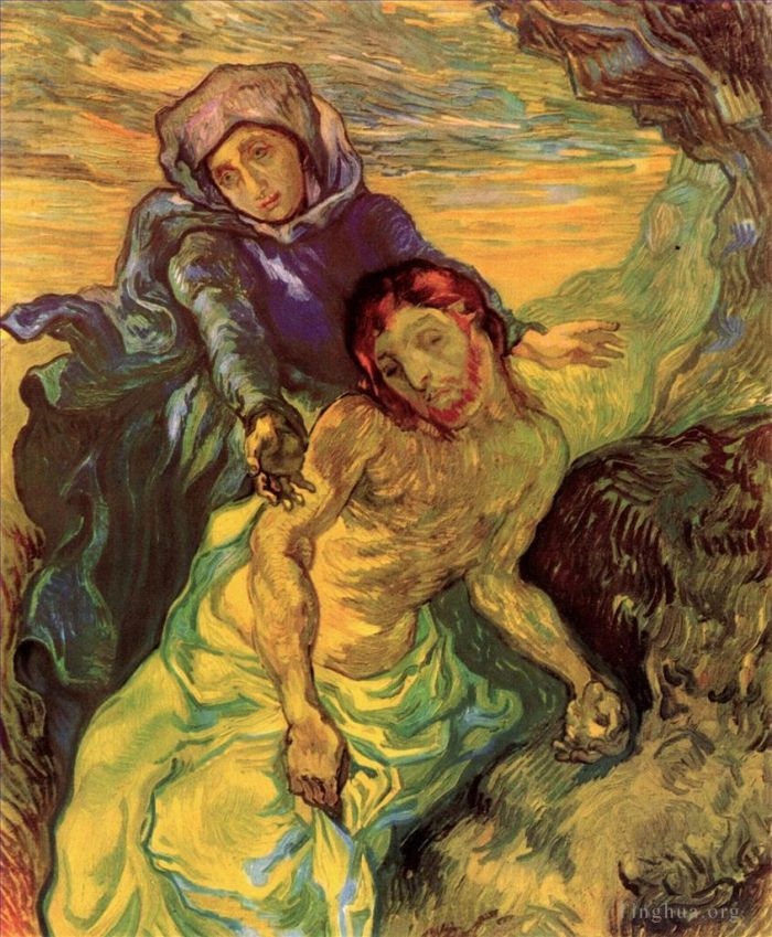 Vincent Willem Van Gogh Peinture à l'huile - Pietà
