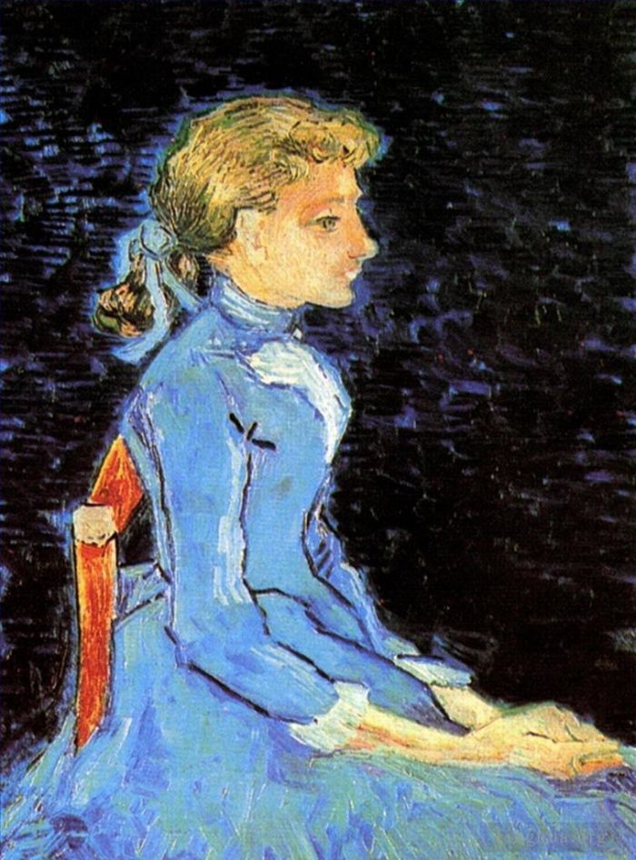 Vincent Willem Van Gogh Peinture à l'huile - Portrait d'Adeline Ravoux 2