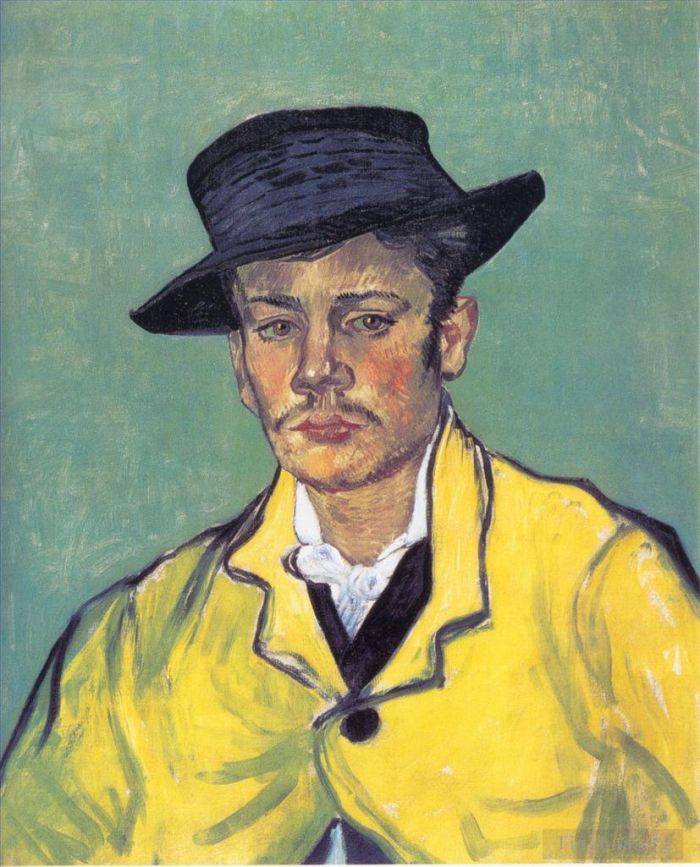 Vincent Willem Van Gogh Peinture à l'huile - Portrait d'Armand Roulin