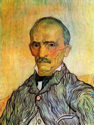 Vincent Willem Van Gogh œuvres - Portrait de Trabuc, préposé à l'hôpital Saint-Paul