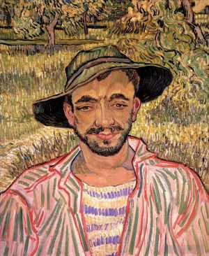 Vincent Willem Van Gogh œuvres - Portrait d'un jeune paysan