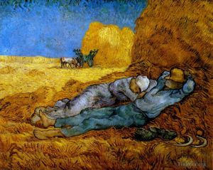 Vincent Willem Van Gogh œuvres - Repos Travail après Millet