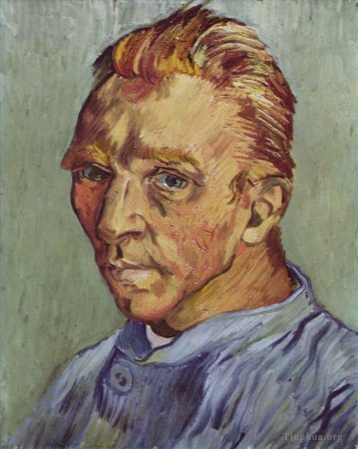 Vincent Willem Van Gogh Peinture à l'huile - Autoportrait 1889