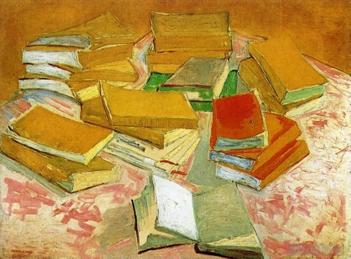 Vincent Willem Van Gogh Peinture à l'huile - Natures mortes, romans français