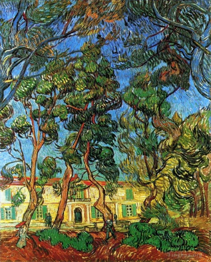Vincent Willem Van Gogh Peinture à l'huile - Les motifs de l'asile